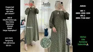 5 Beli Ini Bunda Pasti Suka ❤️, Model Baju Gamis Dress Muslim Terbaru 2025 2026 Cantik