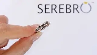 Серебряное кольцо К301