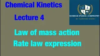 Law of mass action and rate law expression#Class 10+2 #Chapter Chemical Kinetics (lecture 4)