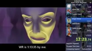 KH BbSFM HD (Aqua): Any% (Beginner) in 1:12:35 (WR)