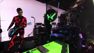 Blue Man Group World Tour - Time To Start, with Terry T. On Bass & Guitar