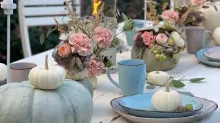 Herbstdeko🤍 #herbstdeko #herbst #dekoideen #diyideas #decoration #flowers #decorationideas #flower