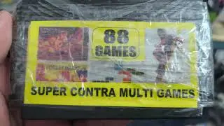 Exploring Odd 8 bit(NES)/Famicom multicart 88 GAMES Super Contra Multi Games in 2025 - New Titanic??