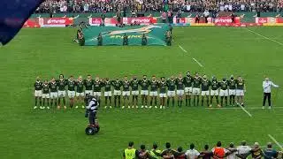 ELLIS PARK TEST: South African national anthem
