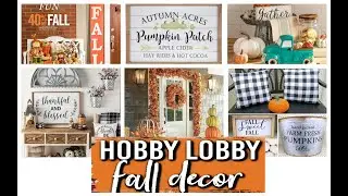 🍁🍂🌻 Hobby Lobby Fall 2020 Wreaths/ Kitchen Ware/Fall Decor & More!! 🍂🍁🌻