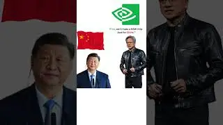 Nvidia Outsmarts Sanctions with Sneaky New AI Chip for China!  #chipwar #nvidia
