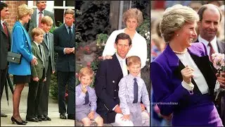 Golden💞 Memories Of Princess 👑Diana's Family|| Princess 👑Diana outing moments🌺
