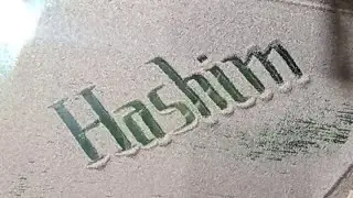 sand art name writing ✍️ ✨️