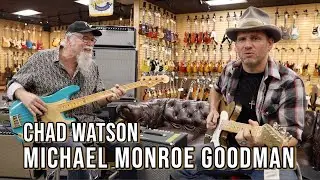 Michael Monroe Goodman & Chad Watson at Norman's Rare Guitars