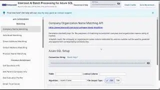 Azure Data Quality + Interzoid Company Name Matching: Normalize & Deduplicate Org Names in Azure SQL