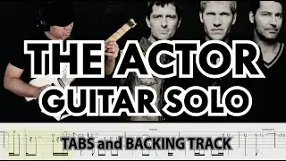 Michael Learns To Rock THE ACTOR Guitar Solo Tutorial with Tabs and Backing Track by Alvin De Leon