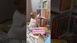 📚We want books to feel FUN!👏 #baby #reading #boardbooks #parenting #parentingtips #books #babies