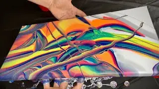 Amazing Artwork! | Acrylic Pour Painting! | Fluid Art! | Figure 8 Fun!