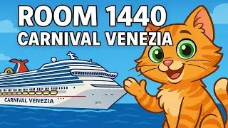 Carnival Venezia Room 1440 Tour | Deluxe Ocean View Stateroom Review