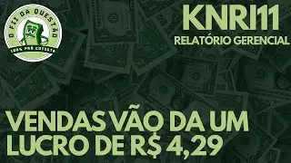 KNRI11 - NOVAS VENDAS FAZEM O FUNDO AUMENTAR OS DIVIDENDOS