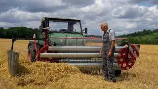 Schlüters Kotten & BB-Umwelttechnik: Schwader Clementer als Strohlüfter / Schwadlüfter