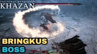 Bringkus Boss Fight With Fallen Lord Spear Build - The First Berserker Khazan