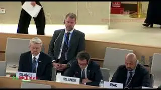 Ireland, John Gilroy│Dialogue on Burundi at HRC