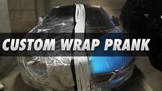 WRAPPING JMX'S NEW I8 PRANK!!!!