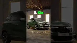 Top 10 Car Brands In India 2025 #top10 #cars #brand #shorts #youtubeshorts