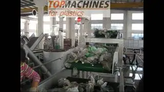 Recyklačn&iacute; linka TOPMACHINES na PET 1000 kgh