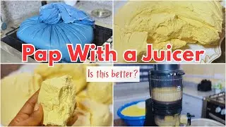 How to make Pap (Ogi/Akamu) Using a Juicer | Which is Better? | Juicer Method or Traditional Method?