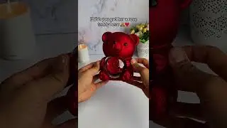 Forever rose, everlasting necklace, perfect gift ❣️ #TeddyBear #RomanticGift #ForeverRose