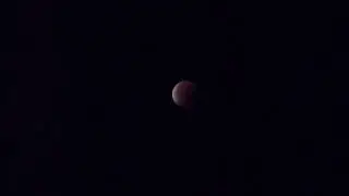 Blood Red Supermoon Eclipse  Notting Hill 28 Sept 2015 (High Def)