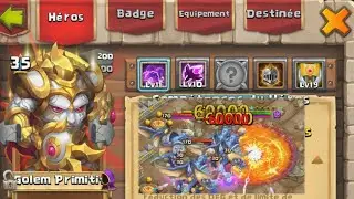 Golem Primitif ! Castle Clash