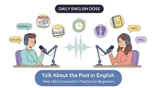 Talk About the Past in English | Real Life Conversation Practice for Beginners | Daily English Dose