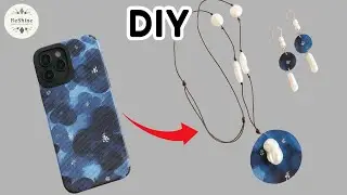 DIY Recycled Jewelry: Turn an Old Phone Case into Earrings & Necklace