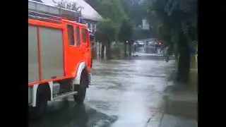 Hochwasser Katastrophe OPPACH vom 7. und 8. August 2010 Germany