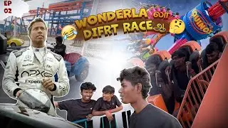 Wonderla ல Drift race ஆ  🤔😂| Wonderla Ep-02 | AAtti vlogs #tamilvlog #wonderla #vlog 