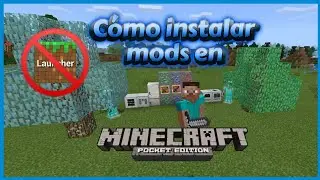 😱 COMO INSTALAR MODS en MINECRAFT PE sin BLOCK LAUNCHER, 2020
