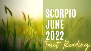 Scorpio June 2022✨💖✨Tarot Reading