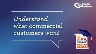 1/8:  2018 Commercial Solar Sales Masterclass including Energy Storage