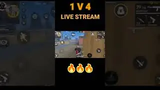 1v4 livestream gameplay on new phone !! Samsung galaxy f23 5g !! #shorts #viral #gaming #freefire