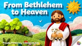 ❤️ 𝐅𝐫𝐨𝐦 𝐁𝐞𝐭𝐡𝐥𝐞𝐡𝐞𝐦 𝐭𝐨 𝐇𝐞𝐚𝐯𝐞𝐧 ❤️- Original Felt Puppet Story by 𝐂𝐫𝐞𝐚𝐭𝐢𝐯𝐞 𝐅𝐚𝐧𝐝𝐨𝐦 #trending  #youtube