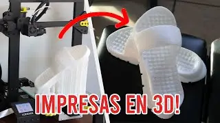 Fabrique unas Chanclas IMPRESAS EN 3D