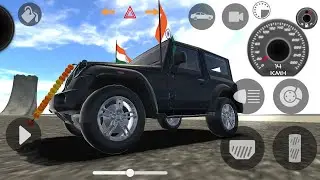 Indian car vehicles simulator 3D modified Thar 👿 Games #3dgaming #games #gaming 