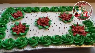 FLOR NOCHEBUENA NAVIDEÑA,  EN CHANTILLY