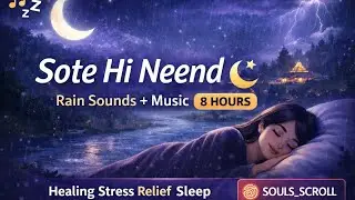 8 Hours Peaceful Sleep Music 🌌 | Mind Relaxing