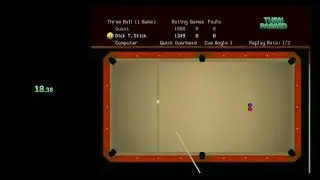 PD4FR -- Virtual Pool 64 -- 3-Ball Tournament in 0:29 -- Untied WR when set