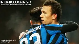 INTER-BOLOGNA 2-1 - Radiocronaca di Giulio Delfino & Antonello Brughini (12/3/2016) da Rai Radio 1
