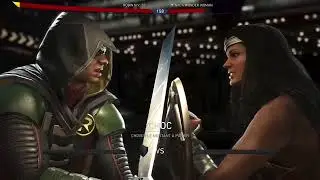 Injustice 2 les chocs Robin nightwing vs Wonder woman FR 