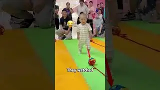 Baby crawling competition: Unexpectedly learned to walk and won the competition.#funny #shorts