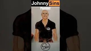 Johnny Sins Journey Art | PART-2 |