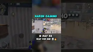 Enemy frastration 😂 || 365 days challenge 📢 || Day 53 || Harsh Gaming || #shorts #reels #harshgaming
