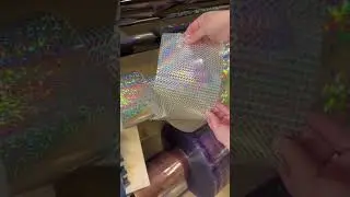 Holographic Sticker Film #shorts