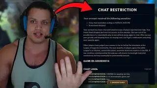 TYLER1 GOT CHAT RESTRICTED FOR THIS GAME | TYLER1 EU